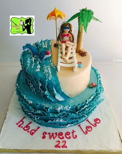 Beach cake - Cake by Sweet Art
