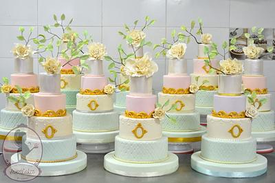 Wedding cake classes model - Cake by Sweetcakes