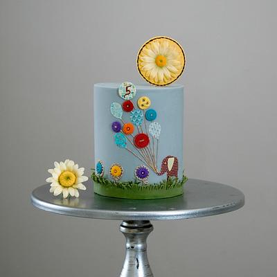 Colourful Journey - Cake by Leyda Vakarelov
