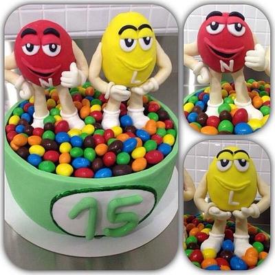 M&M cake - Cake by Prime Bakery