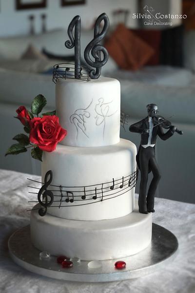 Music is the poetry of the air... - Cake by Silvia Costanzo
