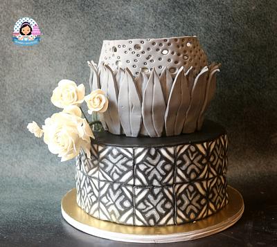 50 cakes of grey collaboration - kelodioscope cake - Cake by Sumerucreations