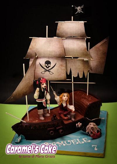 Pirates of the caribbean - Cake by Caramel's Cake di Maria Grazia Tomaselli