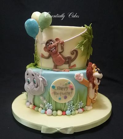Jungle fun - Cake by Essentially Cakes