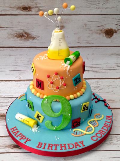 Science Cake  - Cake by The Cake Bank 