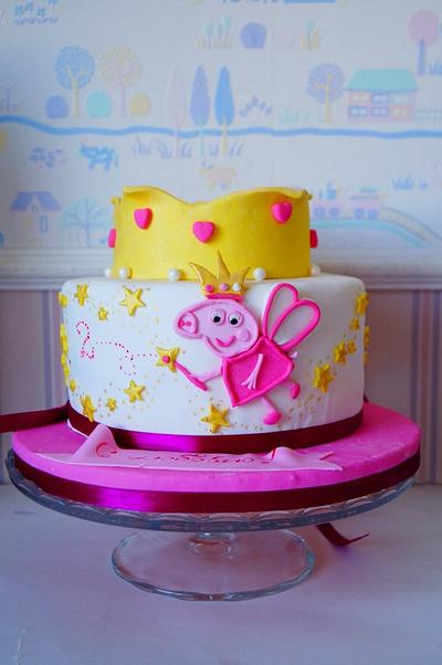 peppa pig cake - Cake by Evgenia