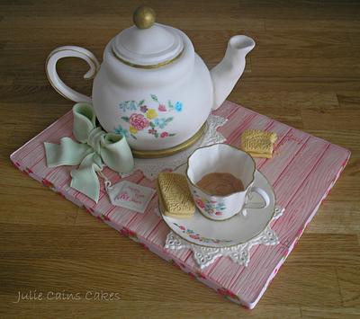 Afternoon Tea - Cake by Julie Cain
