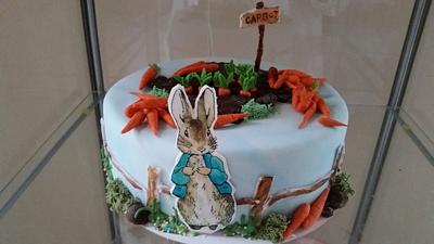 Peter rabbit  - Cake by Almaznin