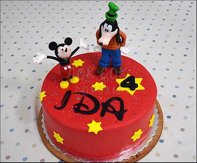 Mickey & Goofy - Cake by cokcokdoysam