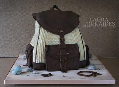 The Collectors Backpack - Cake by Laura Loukaides