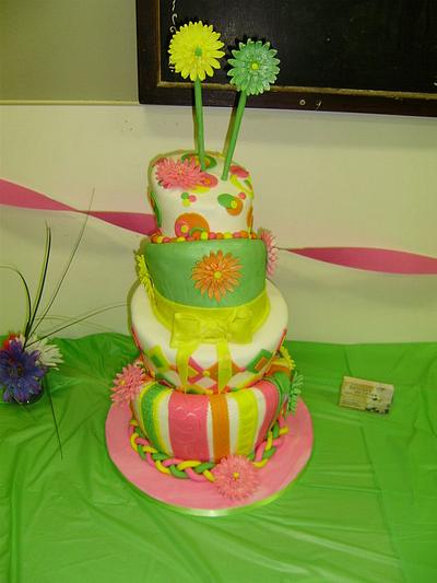 Topsy-Turvy contest - Cake by cakegirl