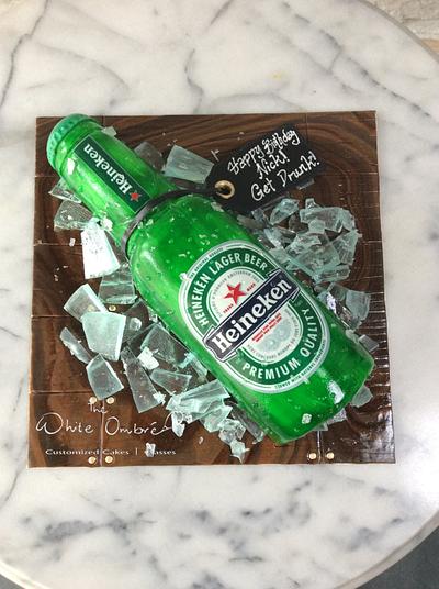Heineken Beer Cake - Cake by Nicholas Ang