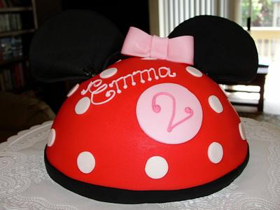 My Neices Minnie Mouse cake - Cake by Julie