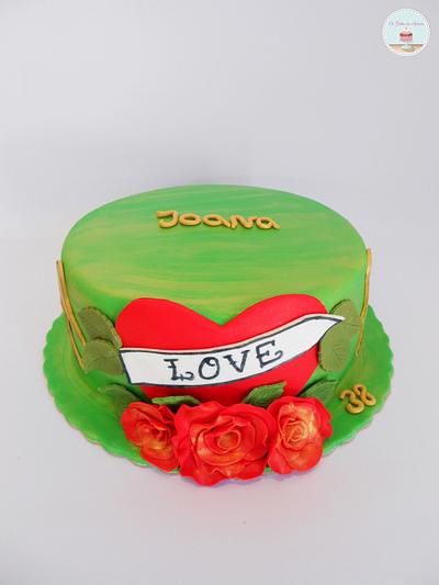 Love Cake - Cake by Ana Crachat Cake Designer 