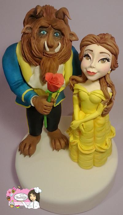 Beauty and the Beast  - Cake by Vincenza Rito - l'Arte nelle torte