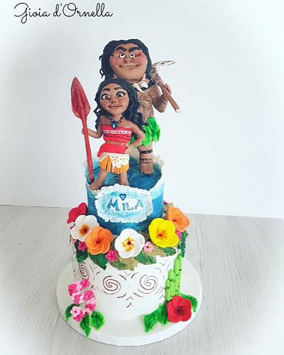 Vaiana cake - Cake by Ornella Marchal 