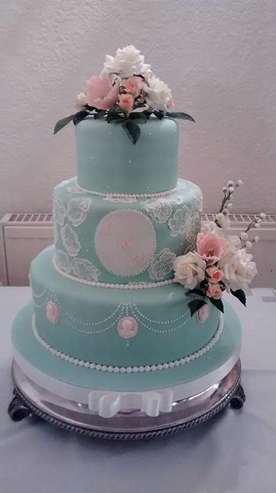 Wedding cake - Cake by Couture Confections