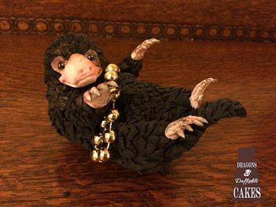 Niffler tree topper  - Cake by Dragons and Daffodils Cakes