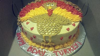 HappyTurkey Day Everyone! - Cake by Yum Cakes and Treats
