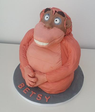 Birthday Orangutan - Cake by Divine Bakes