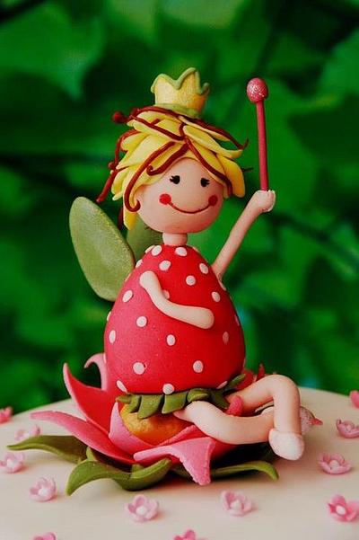 Strawberry Fairy - Cake by ClareHarrison