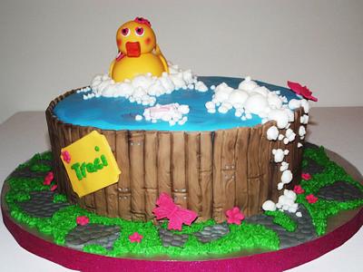 Rub a Duck duck, this is my tub! - Cake by Jaimie Pereira