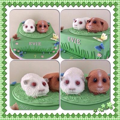 Guinea pig cake - Cake by Zoe Smith Bluebird-cakes