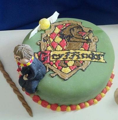 harry potter cake! - Cake by amber hawkes