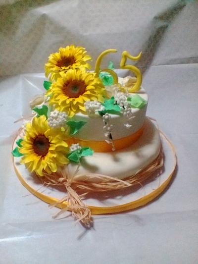 Girasoli  - Cake by CakeMonica