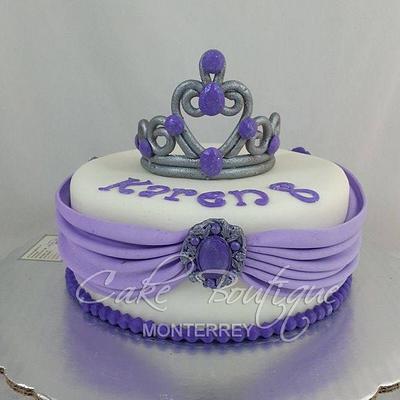 Sofía the First Cake - Cake by Cake Boutique Monterrey