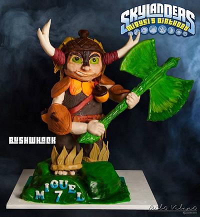 Skylander Bushwhack - Cake by Dream Makers