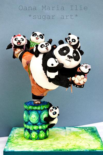 Kung Fu Panda 3 - Cake by Oana Ilie