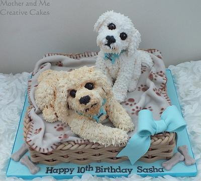 A couple of cuties! - Cake by Mother and Me Creative Cakes
