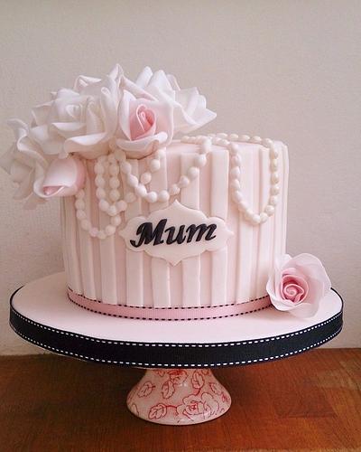 Mums Birthday! - Cake by THE BRIGHTON CAKE COMPANY
