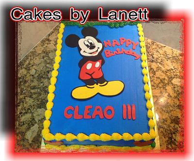 Mickey Mouse - Cake by Lanett