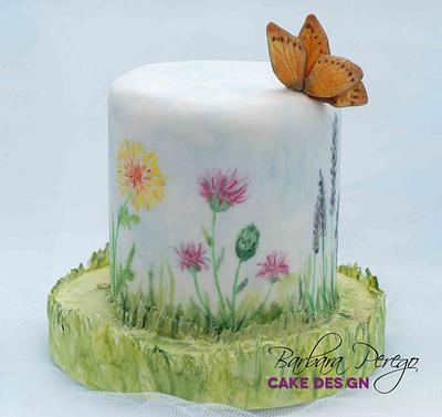 Little spring cake - Cake by Barbara Perego Cake Design