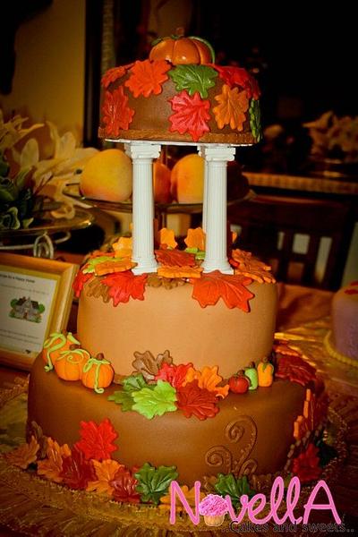 Fall-Theme Cake - Cake by ella1974
