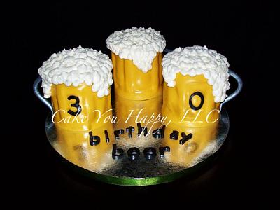 Beer "30" - Cake by Cheryl