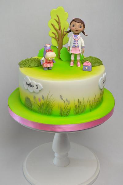 Doc McStuffins cake - Cake by JarkaSipkova
