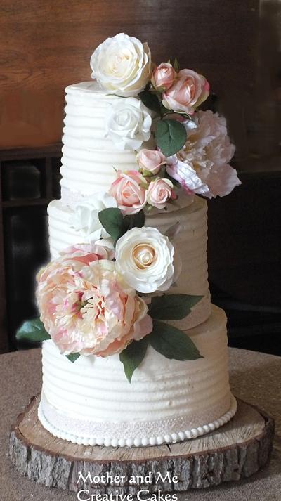 Rustic Wedding - Cake by Mother and Me Creative Cakes