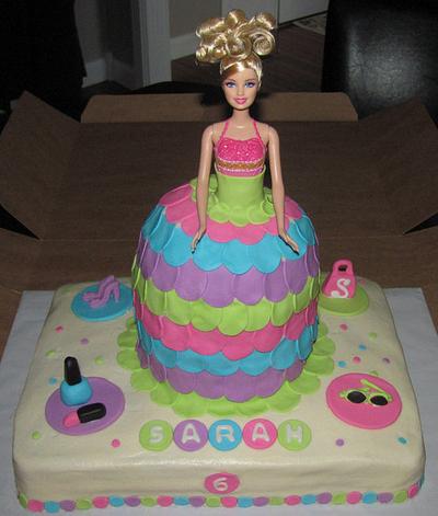 Barbie Birthday Cake - Cake by Jaybugs_Sweet_Shop