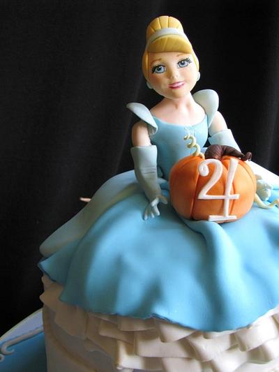 Cinderella 4th Birthday Cake - Cake by Sarah