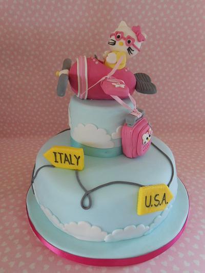 Hello Kitty pilota - Cake by Orietta Basso