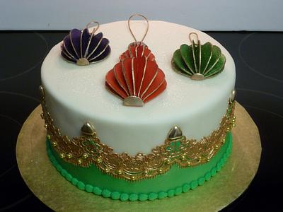 Christmas ornament cake - Cake by Patricia M