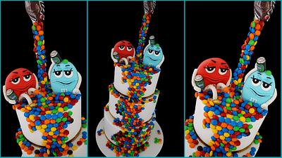  M&M 21st Birthday cake - Cake by Veronika