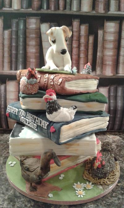 Books, Bantams and Betsy - Cake by Karen's Kakery
