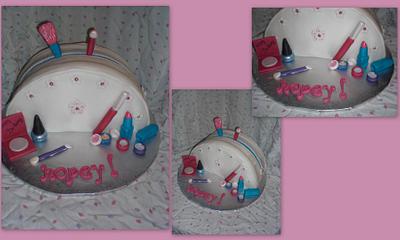 make up bag - Cake by Laciescakes