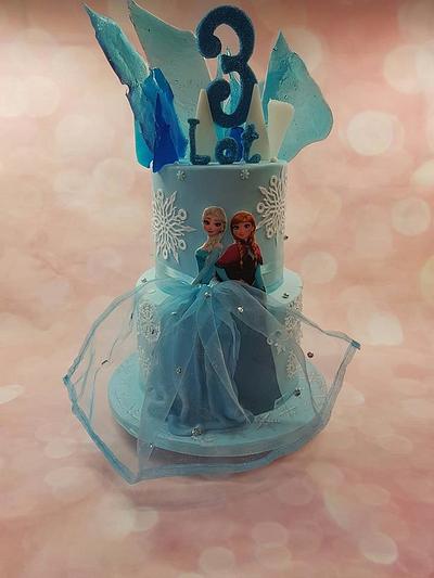 Ice queen cake nr. 3 - Cake by Rina Kazimierczak