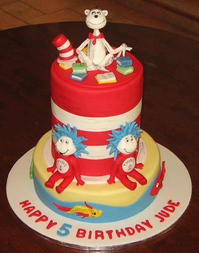 Dr. Suess - Cake by Nadia Zucchelli