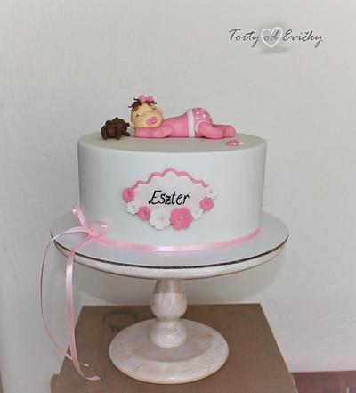 Sleeping baby - Cake by Cakes by Evička